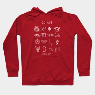 Football | Gridiron Ready | Icons | Ready To Play Hoodie